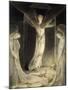 Angels Rolling away the Stone from the Sepulchre-William Blake-Mounted Giclee Print