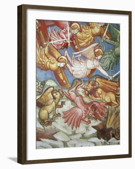 Angels Sending Demons Away, 1426-null-Framed Giclee Print