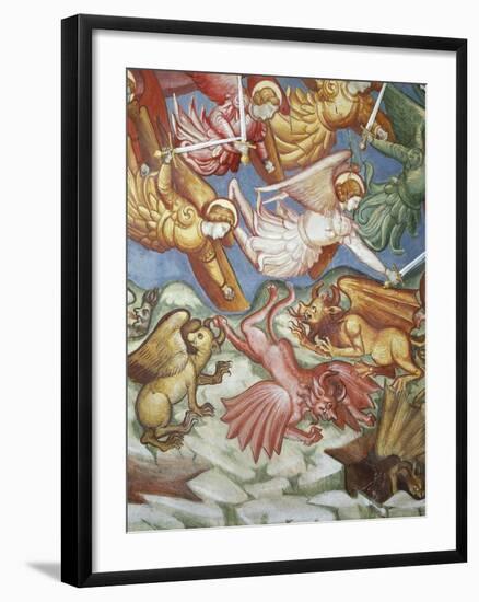 Angels Sending Demons Away, 1426-null-Framed Giclee Print