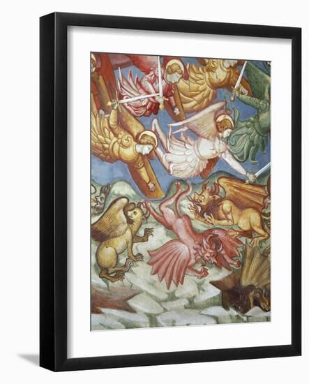 Angels Sending Demons Away, 1426-null-Framed Giclee Print