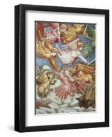 Angels Sending Demons Away, 1426-null-Framed Giclee Print