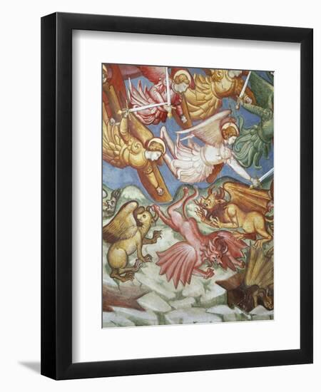 Angels Sending Demons Away, 1426-null-Framed Giclee Print