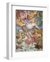 Angels Sending Demons Away, 1426-null-Framed Giclee Print