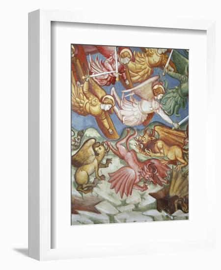 Angels Sending Demons Away, 1426-null-Framed Giclee Print