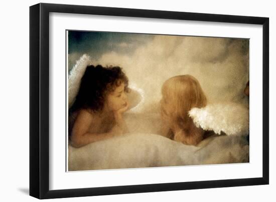 Angels Talking-Betsy Cameron-Framed Art Print