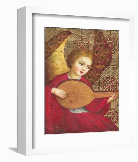 Angels V-null-Framed Art Print