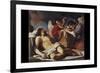 Angels Weeping over the Dead Christ-Guercino-Framed Premium Giclee Print