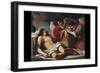 Angels Weeping over the Dead Christ-Guercino-Framed Art Print