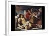 Angels Weeping over the Dead Christ-Guercino-Framed Art Print