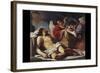 Angels Weeping over the Dead Christ-Guercino-Framed Art Print