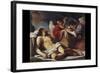 Angels Weeping over the Dead Christ-Guercino-Framed Art Print