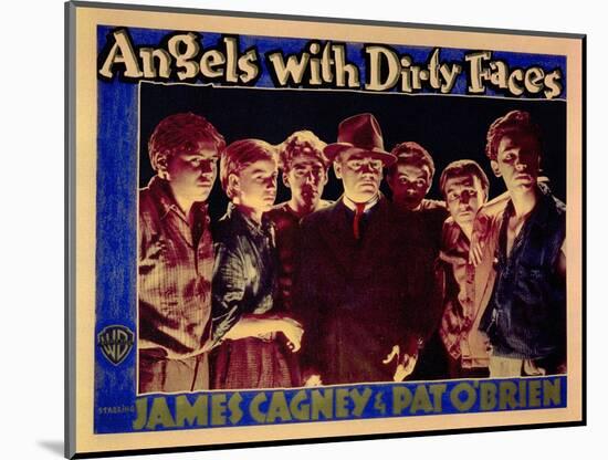 Angels With Dirty Faces, 1938-null-Mounted Art Print