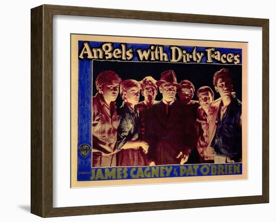 Angels With Dirty Faces, 1938-null-Framed Art Print