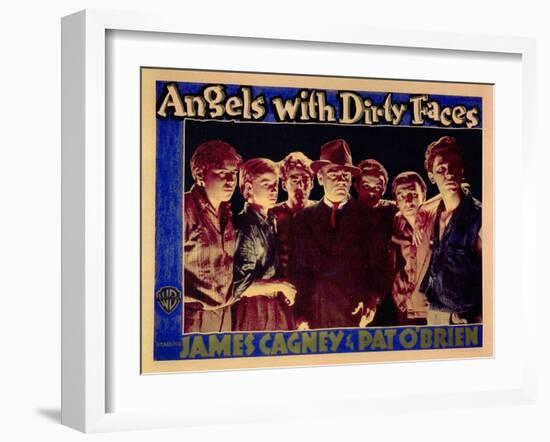 Angels With Dirty Faces, 1938-null-Framed Art Print