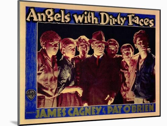 Angels With Dirty Faces, 1938-null-Mounted Art Print