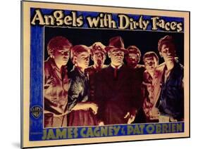 Angels With Dirty Faces, 1938-null-Mounted Art Print