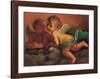 Angels-Guercino (Giovanni Francesco Barbieri)-Framed Art Print