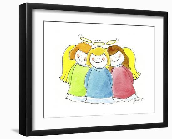 Angels-Jennifer Zsolt-Framed Giclee Print