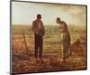 Angelus-Jean-François Millet-Mounted Art Print