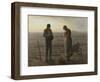 Angelus-Jean-François Millet-Framed Giclee Print