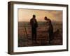 Angelus-Jean-François Millet-Framed Art Print