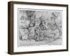 Anger, 1557-Pieter Bruegel the Elder-Framed Giclee Print