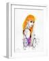 Anger Chic-Mydeadpony-Framed Art Print