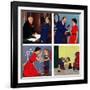 "Anger Transference", March 20, 1954-Richard Sargent-Framed Giclee Print