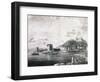 Angera on Lake Maggiore (Lombardy), by Caroline Lose, Italy, 19th Century-null-Framed Giclee Print