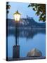 Angera Viewed from Arona, Lake Maggiore, Piedmont, Italy-Doug Pearson-Stretched Canvas
