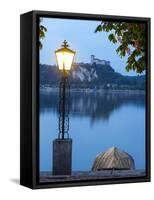 Angera Viewed from Arona, Lake Maggiore, Piedmont, Italy-Doug Pearson-Framed Stretched Canvas