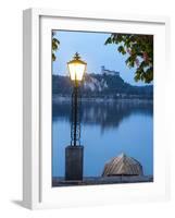 Angera Viewed from Arona, Lake Maggiore, Piedmont, Italy-Doug Pearson-Framed Photographic Print