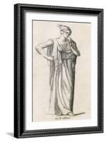 Angerona Goddess-null-Framed Art Print