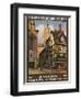 Angers, France - View of the Butcher's, Paris and Orleans Railway Postcard, c.1920-Lantern Press-Framed Art Print