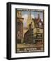 Angers, France - View of the Butcher's, Paris and Orleans Railway Postcard, c.1920-Lantern Press-Framed Art Print