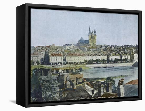 Angers: General View-null-Framed Stretched Canvas