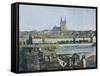 Angers: General View-null-Framed Stretched Canvas