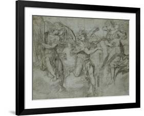 Anges musiciens-Andrea Lilio-Framed Giclee Print