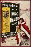 Advertisement For Lung Healer Medication-Angier's-Art Print