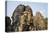 Angkor Bayon Faces Cambodia-null-Stretched Canvas