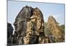 Angkor Bayon Faces Cambodia-null-Mounted Photographic Print