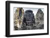 Angkor Bayon Temple Giant Faces Sculptures, Cambodia-smithore-Framed Photographic Print