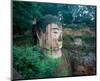 Angkor Buddha-null-Mounted Art Print