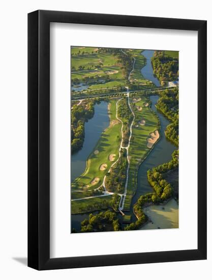 Angkor Golf Resort, Siem Reap, Cambodia-David Wall-Framed Photographic Print