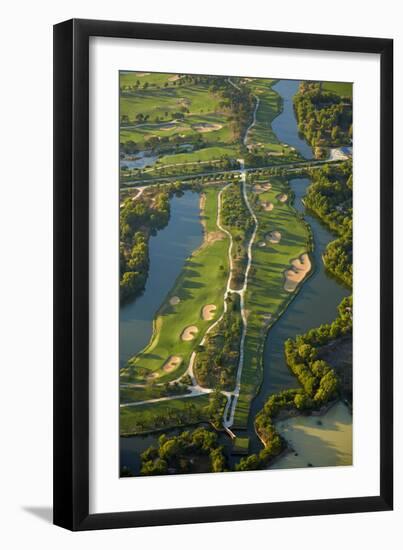 Angkor Golf Resort, Siem Reap, Cambodia-David Wall-Framed Photographic Print