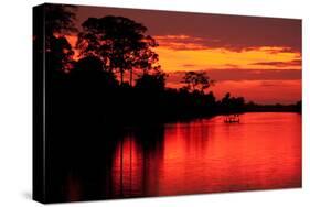 Angkor Sunset I-Erin Berzel-Stretched Canvas