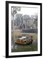 Angkor Thom Founded by King Jayavarman Vii, Cambodia-Dennis Brack-Framed Photographic Print