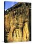 Angkor Thom, Terrace of Elephant, Cambodia-Walter Bibikow-Stretched Canvas