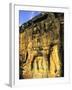 Angkor Thom, Terrace of Elephant, Cambodia-Walter Bibikow-Framed Premium Photographic Print