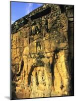 Angkor Thom, Terrace of Elephant, Cambodia-Walter Bibikow-Mounted Photographic Print